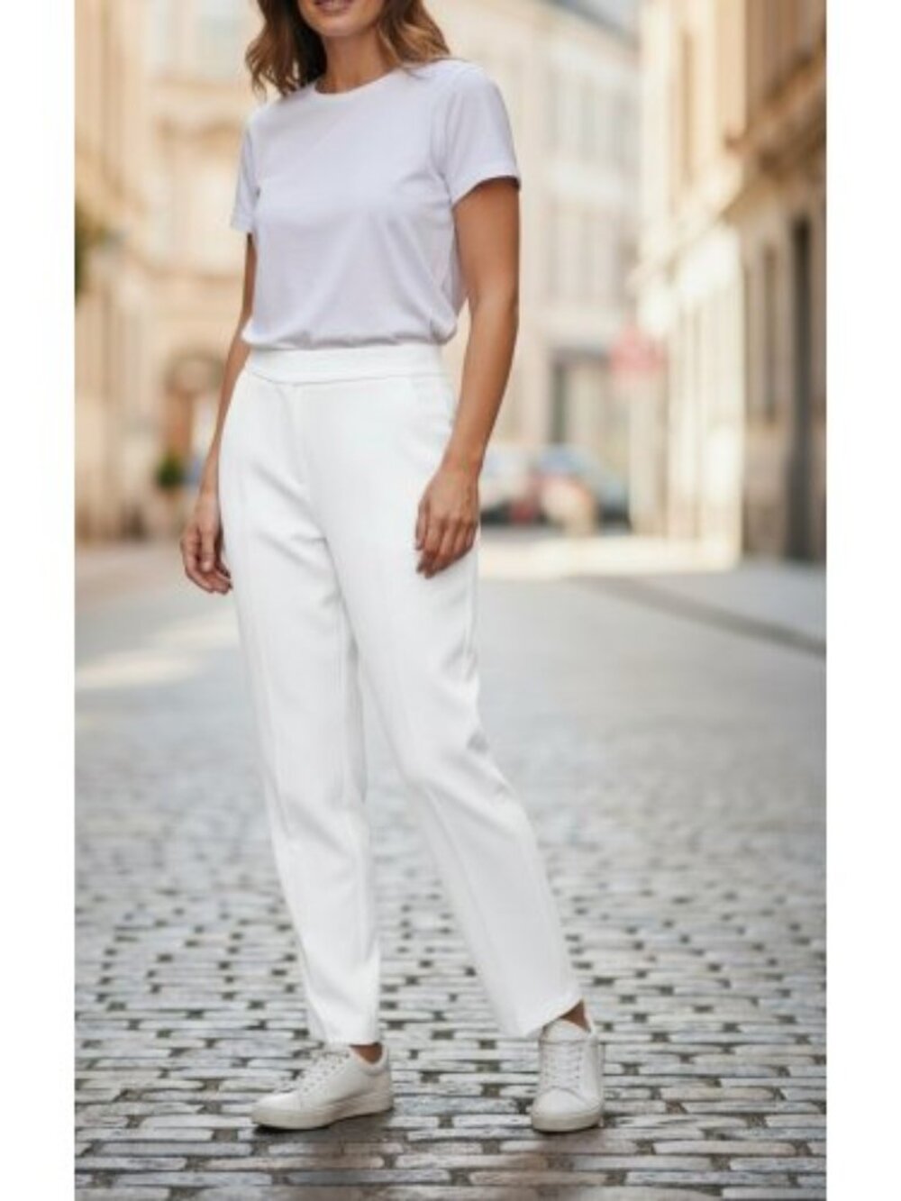 CHADWICK’S White Stretch Dress Pants Ladies Size 14P